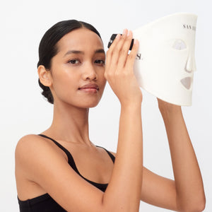 Advanced LED Light Therapy Facial Mask + Embroidered Cap